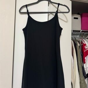 American Eagle Outfitters Black Strapless Dress